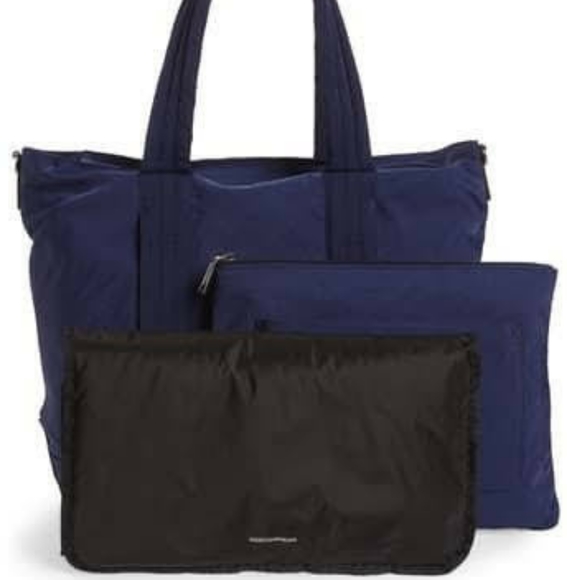 REBECCA MINKOFF Luca Nylon Weekender TRAVEL BAG Diaper Bag/Weekend Bag - Picture 7 of 7